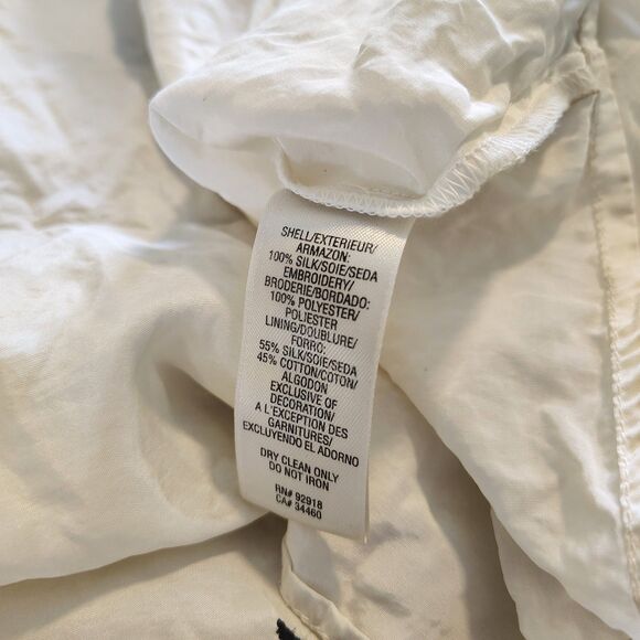 Juicy Couture Embroidered Silk Maxi Dress Festival Boho Romantic Whimsical Small - Picture 9 of 9